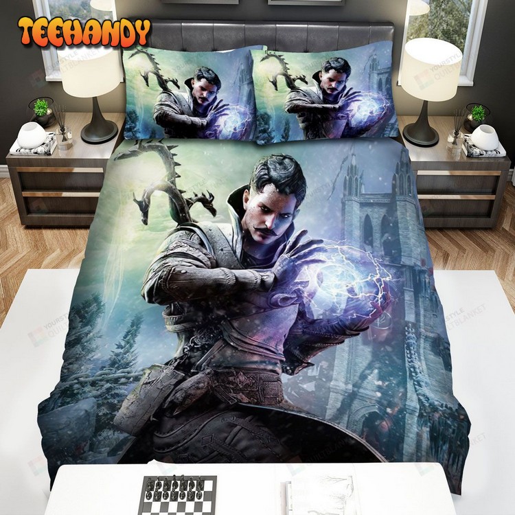 Dragon Age Inquisition Dorian Poster Spread Comforter Bedding Sets