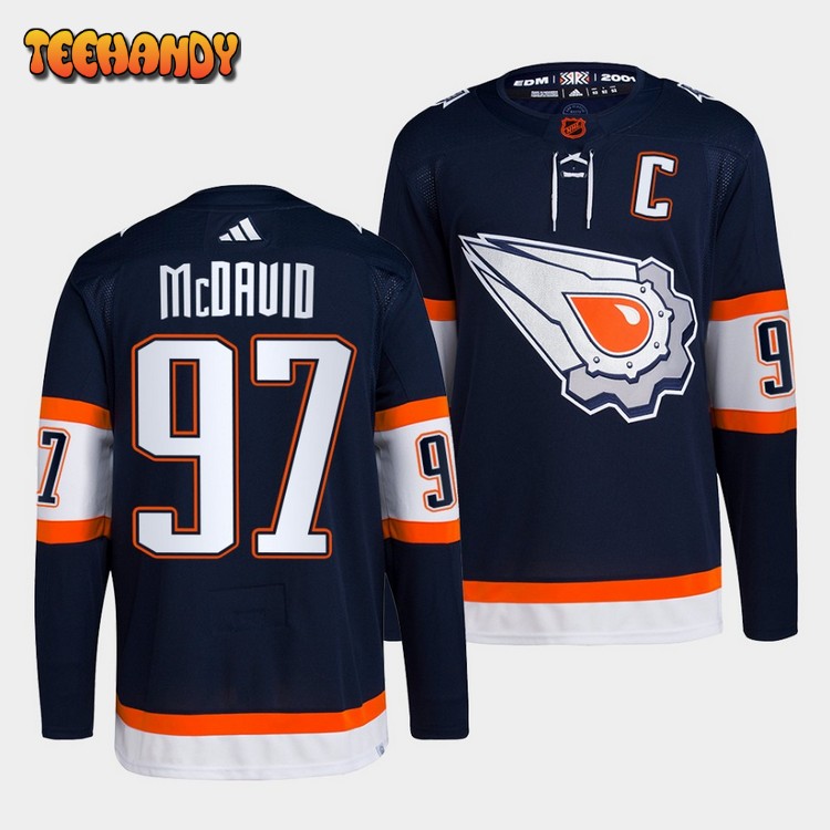 Edmonton Oilers Connor McDavid Reverse Navy Jersey