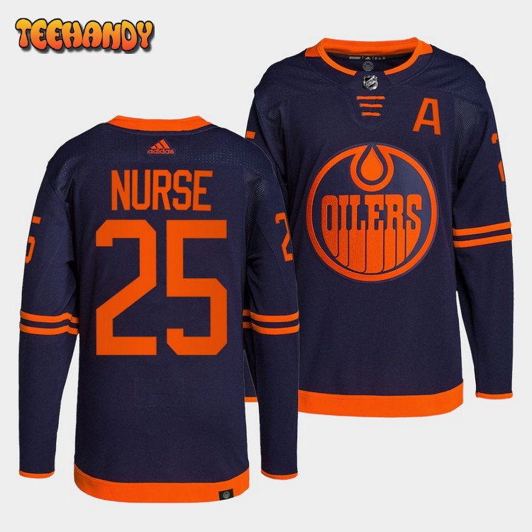 Edmonton Oilers Darnell Nurse Alternate Navy Jersey