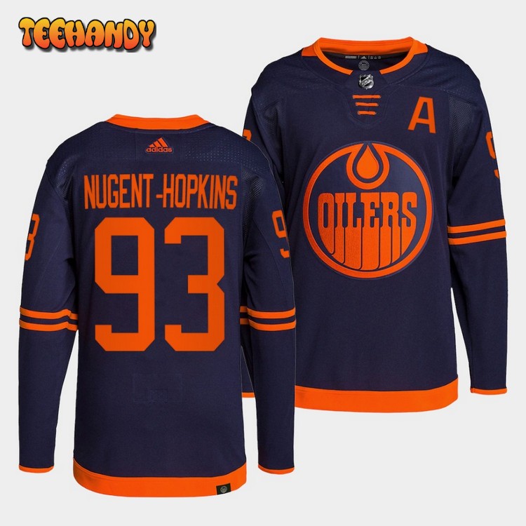 Edmonton Oilers Ryan Nugent-Hopkins Alternate Navy Jersey