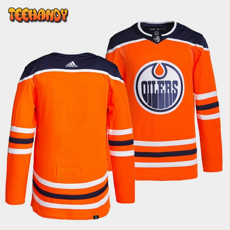 Edmonton Oilers Team Orange Home Jersey