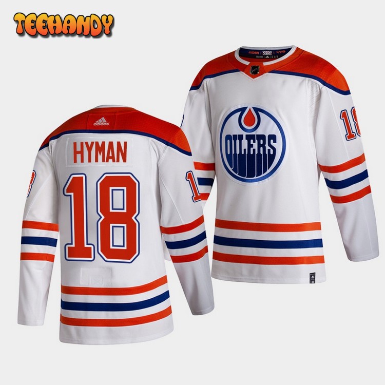 Edmonton Oilers Zach Hyman Reverse Special Edition White Jersey