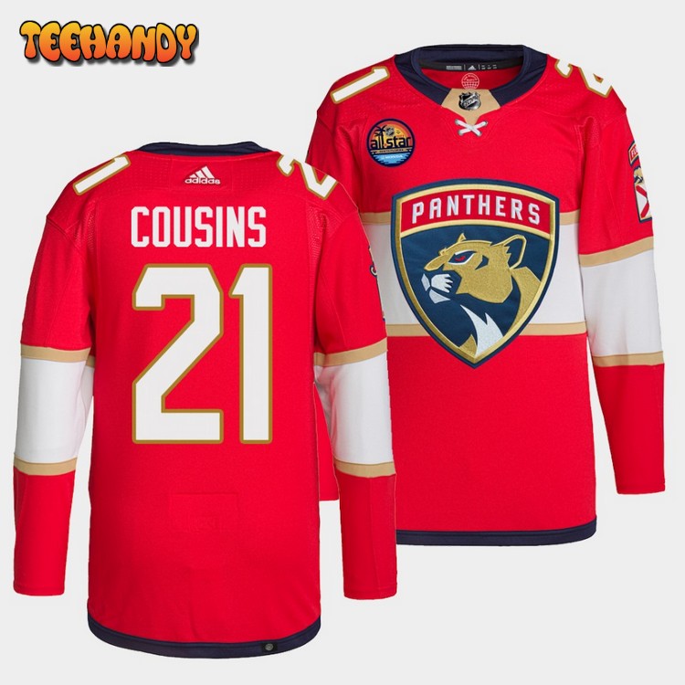 Florida Panthers Nick Cousins 2022 Red Home Jersey