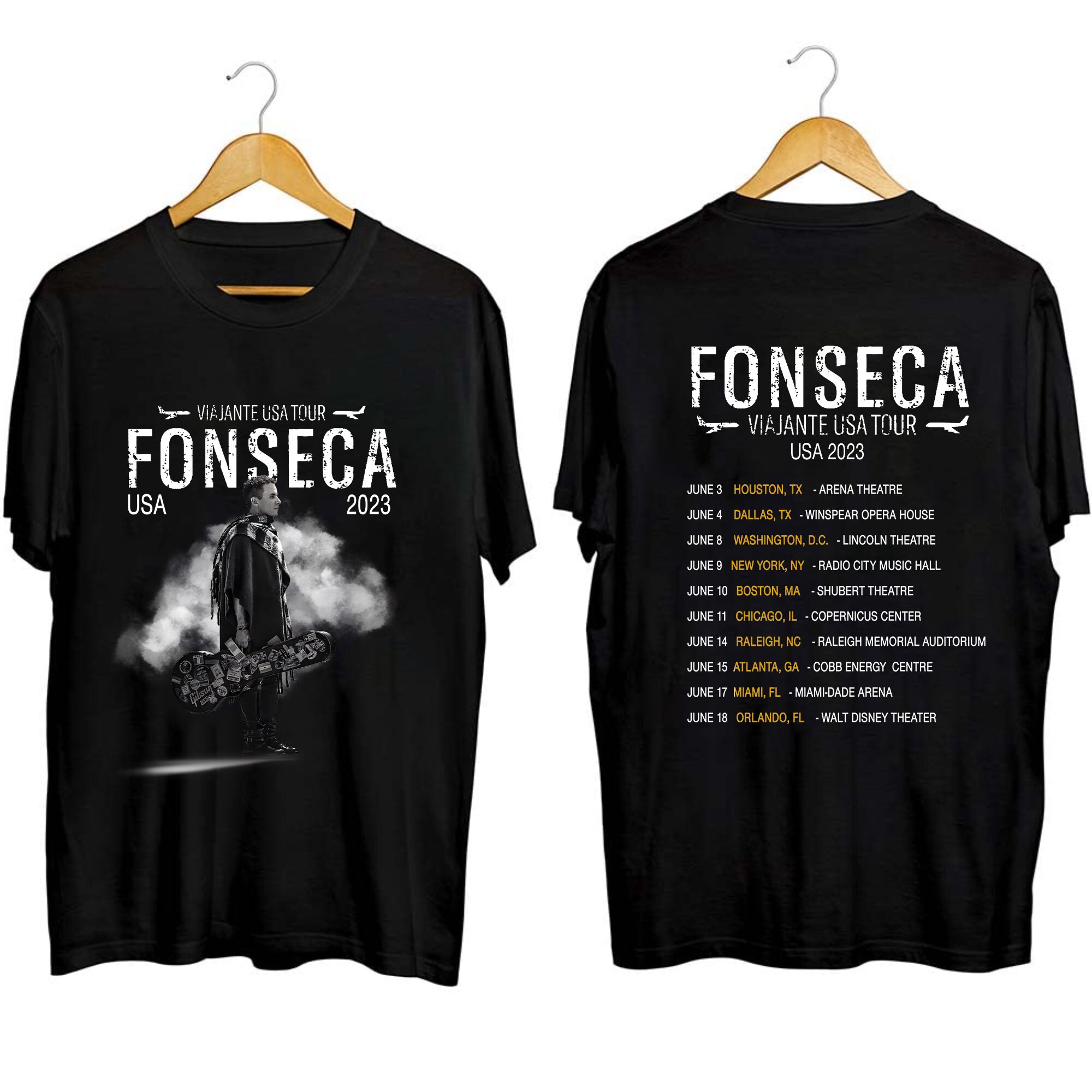 Fonseca 2023 USA Concert Fonseca Viajante USA Tour 2023 Sweatshirt