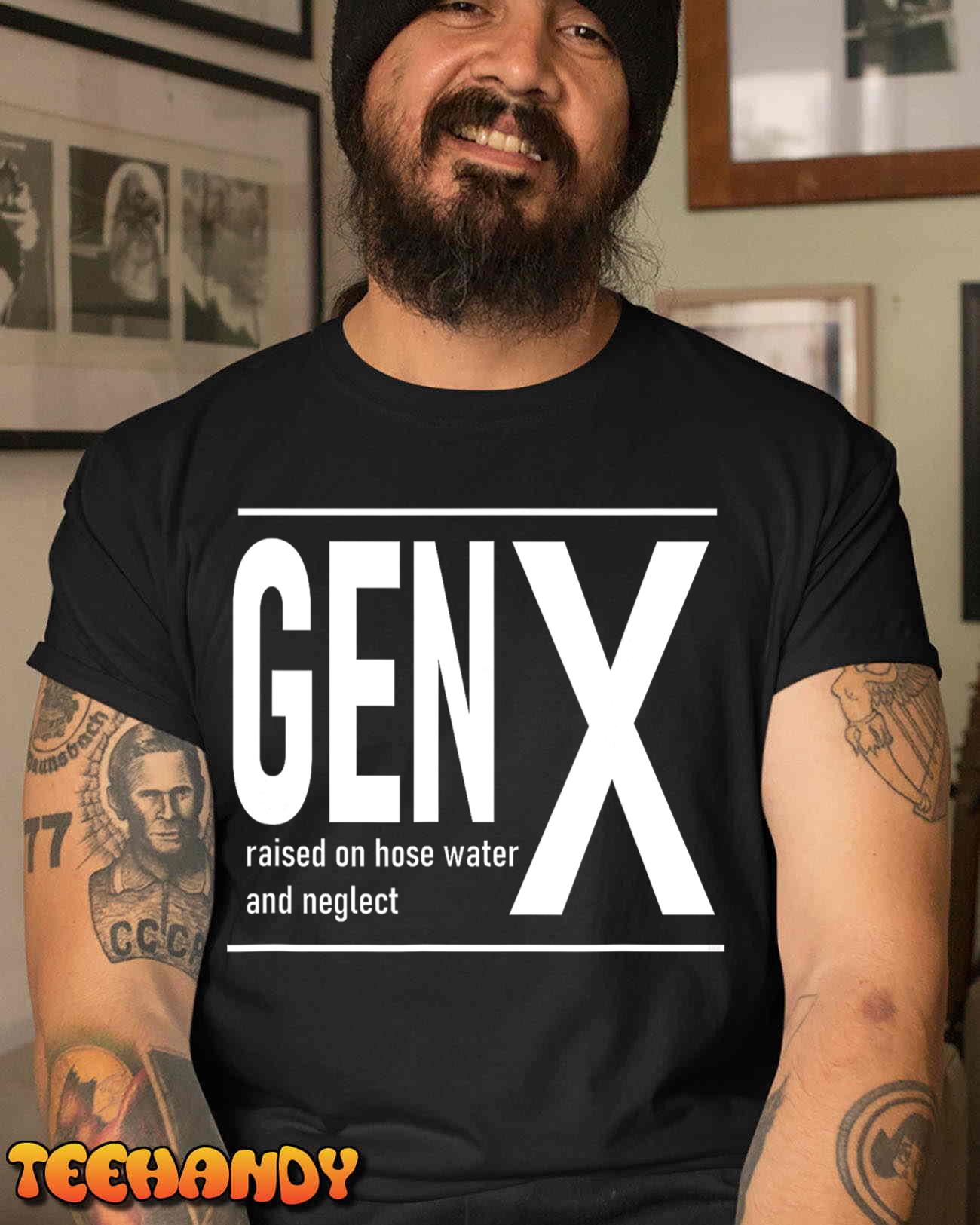 GEN X raised on hose water and neglect – humor Unisex T-Shirt