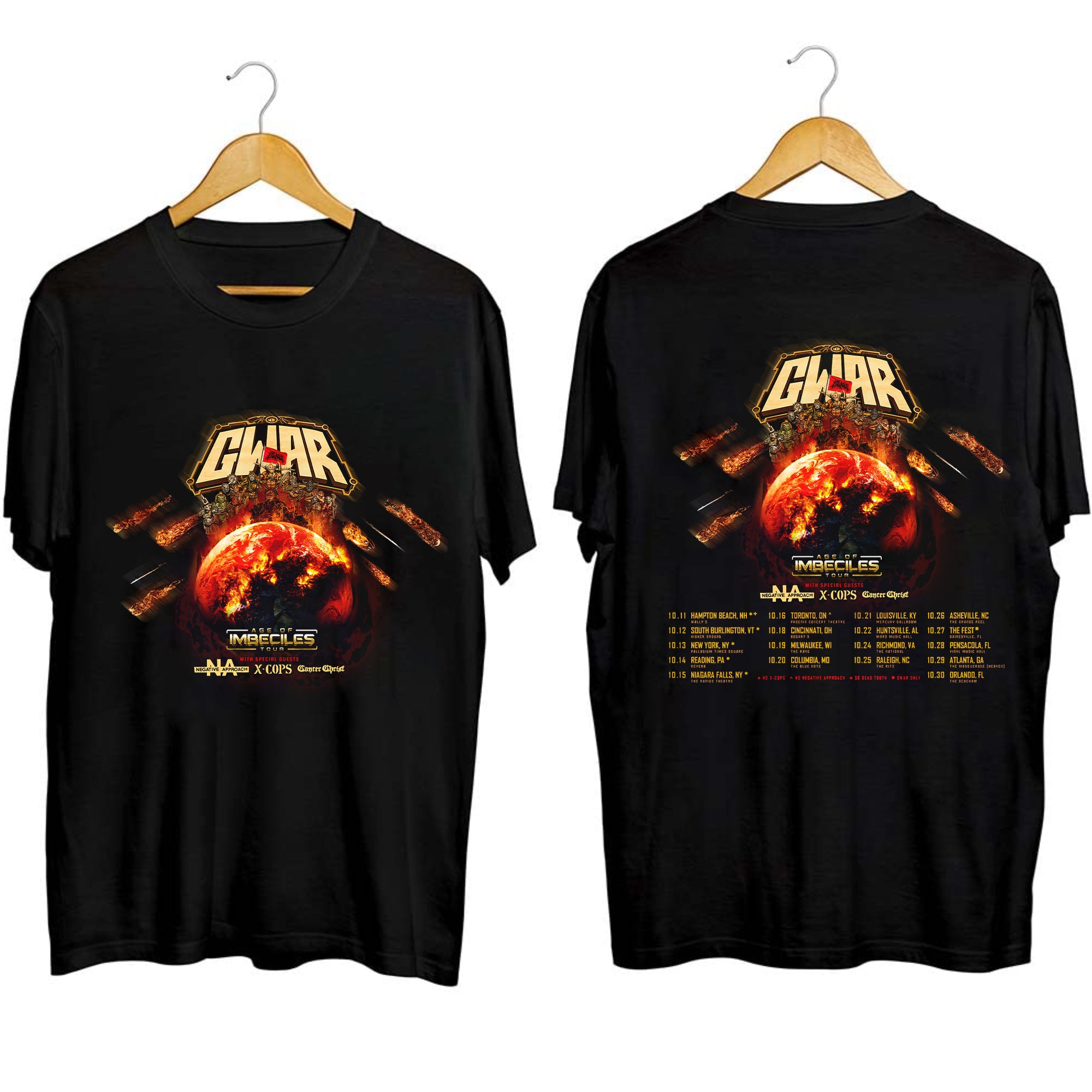 GWAR Age Of Imbeciles Fall 2023 Tour Shirt, GWAR Band Fan Sweatshirt