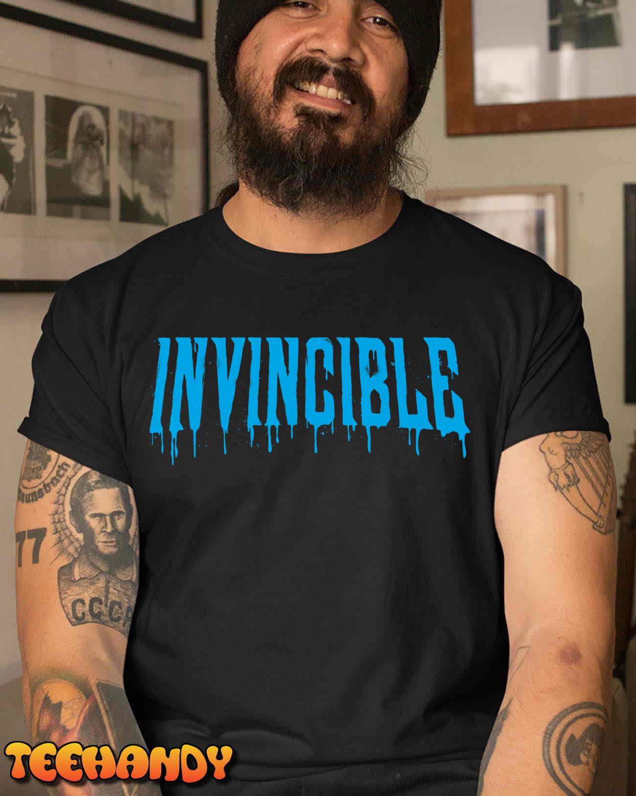 Invincible – Paint Drip Logo T-Shirt