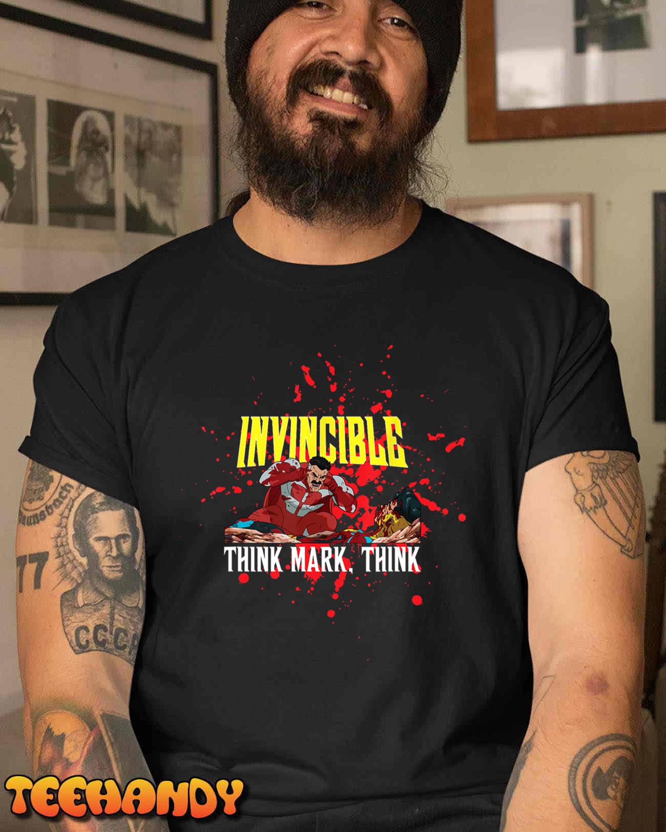 Invincible Animated – Think Mark Think T-Shirt