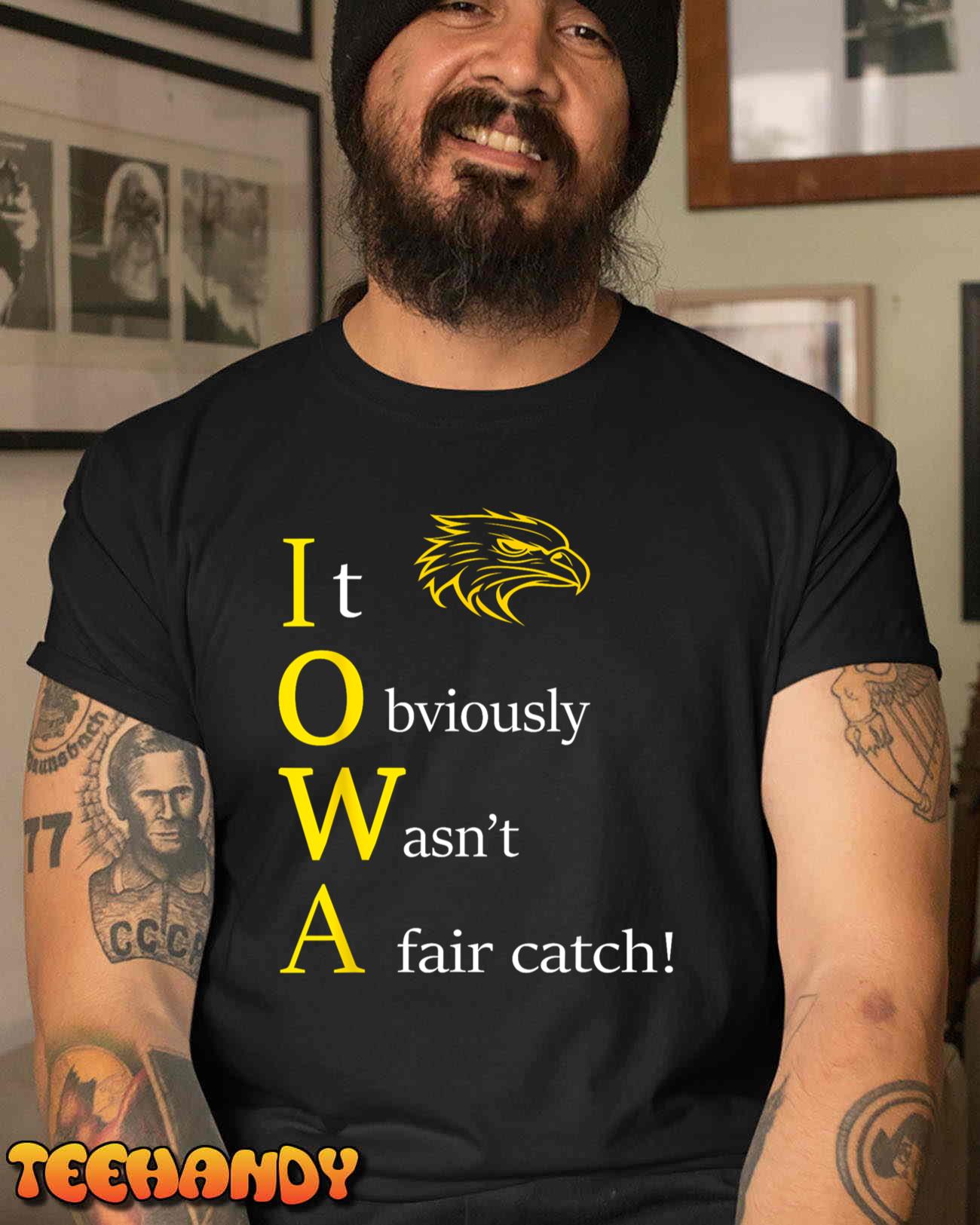 It Obviously Wasn’t a Fair Catch Birding Humor Quote T-Shirt