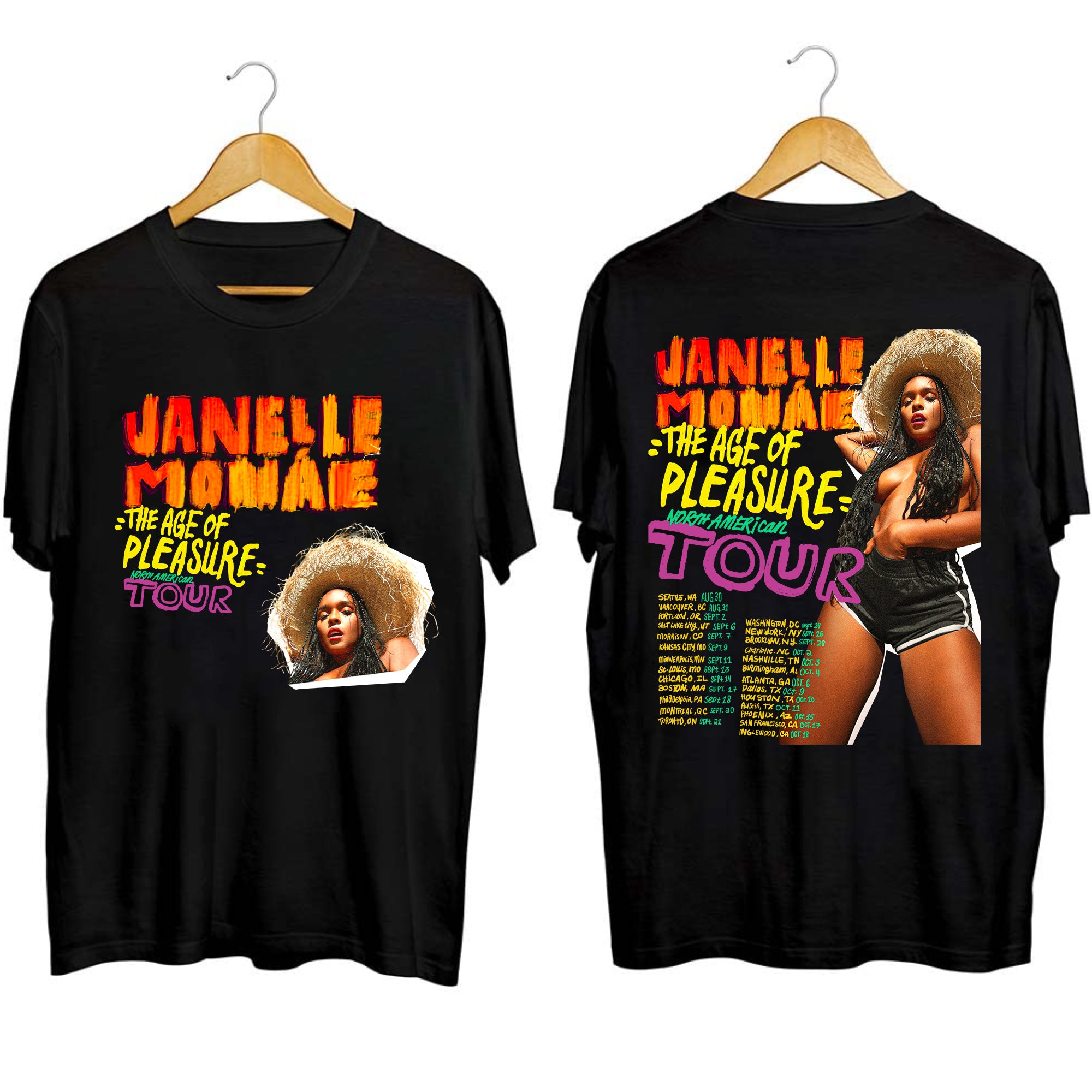 Janelle Monáe The Age of Pleasure Tour 2023 Shirt,Sweatshirt