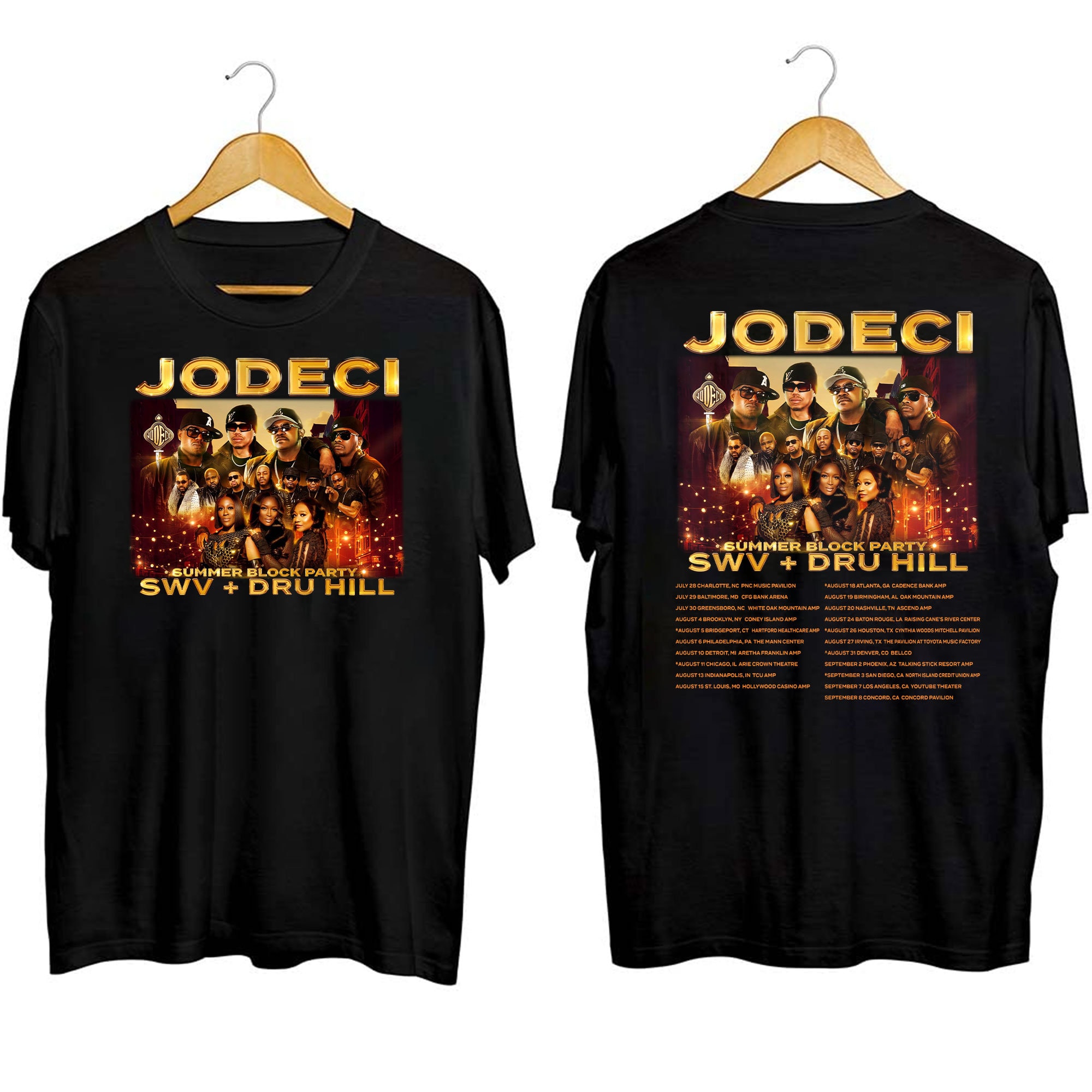 Jodeci 2023 Concert Jodeci Summer Block Party Tour 2023 Sweatshirt