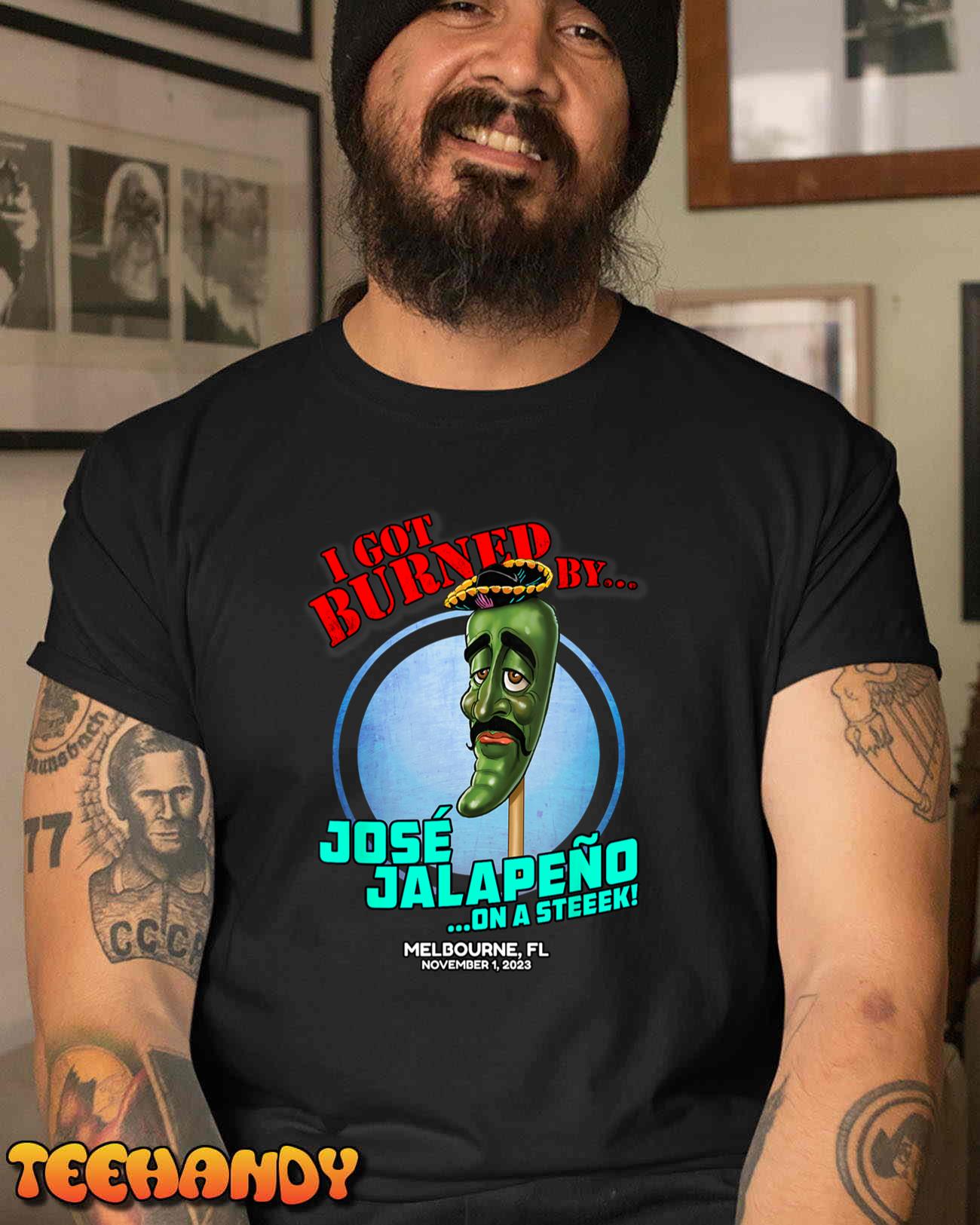 Jose Jalapeno On A Stick Melbourne, FL 2023 Unisex T-Shirt