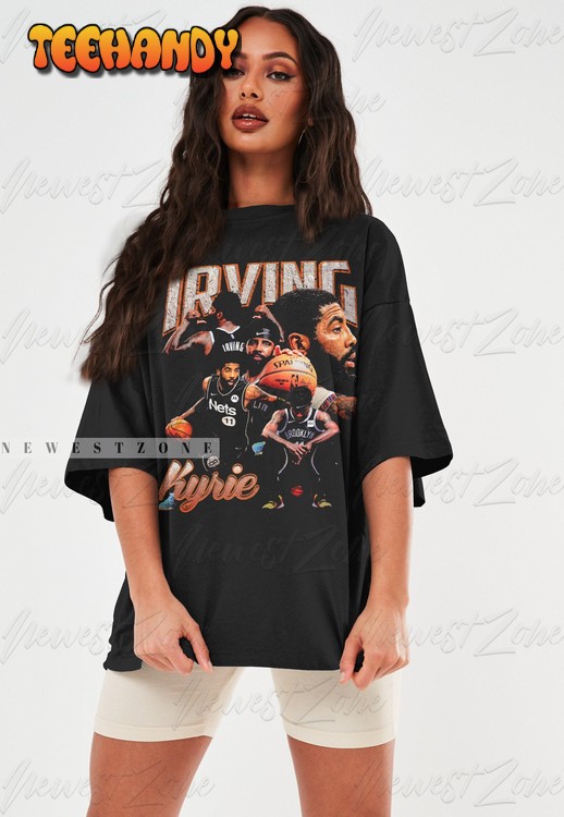 Kyrie Irving Shirt Basketball Player Playoffs Classic 90s T Shirt Sweatshirt