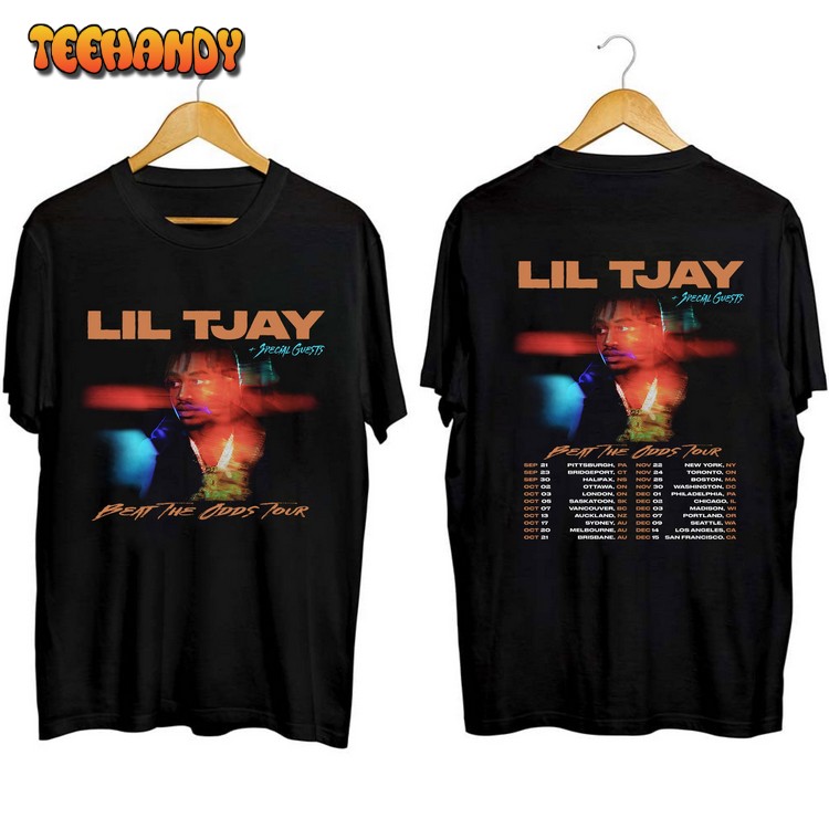 Lil Tjay Beat The Odds Tour 2023 Shirt, Lil Tjay Fan T Shirt Sweatshirt