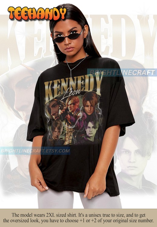 Limited Leon S Kennedy Vintage T-Shirt, Leon T Shirt Sweatshirt