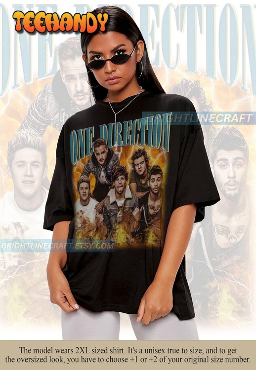 Limited One Direction Shirt, Classic 90s Graphic T Shirt Sweatshirt