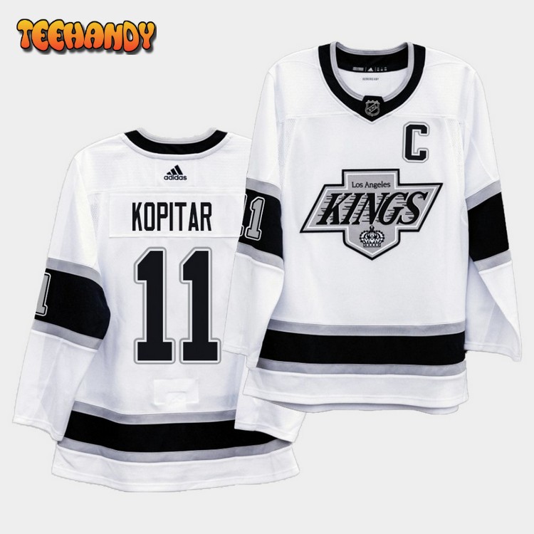 Los Angeles Kings Anze Kopitar Heritage 90s White Jersey