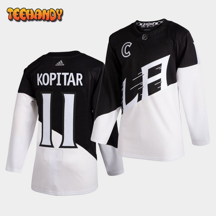 Los Angeles Kings Anze Kopitar Stadium Series White Jersey