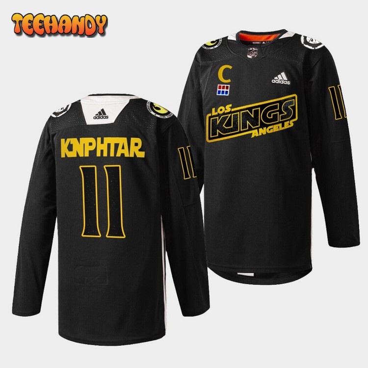 Los Angeles Kings Anze Kopitar Star Wars Night Black Jersey