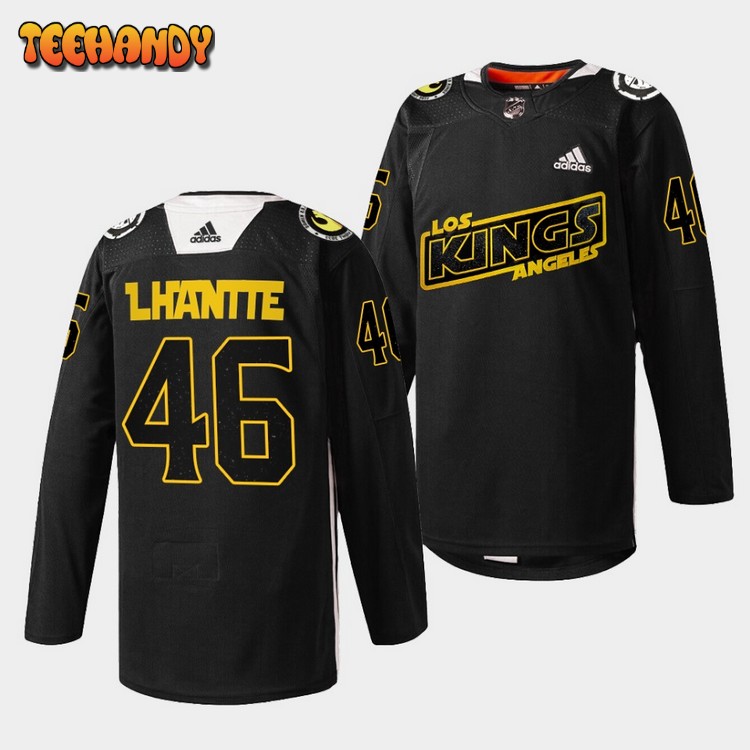 Los Angeles Kings Blake Lizotte Star Wars Night Black Jersey