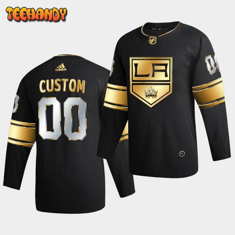 Los Angeles Kings Custom Golden Edition Limited Black Jersey