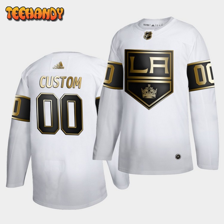 Los Angeles Kings Custom Golden Edition Limited White Jersey