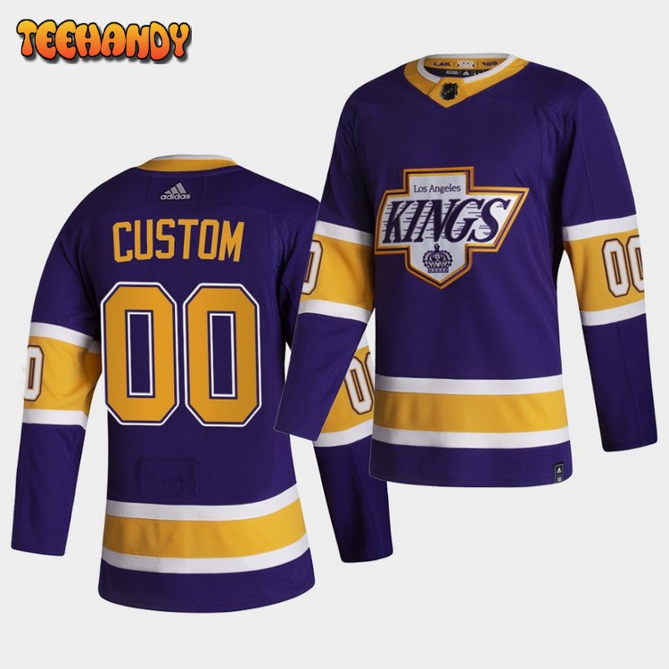 Los Angeles Kings Custom Reverse Retro Purple Jersey