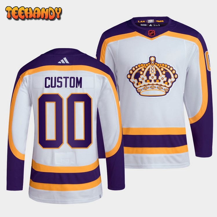 Los Angeles Kings Custom Reverse White Jersey