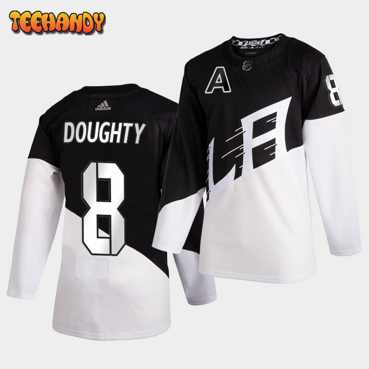 Los Angeles Kings Drew Doughty Stadium Series White Black Jersey