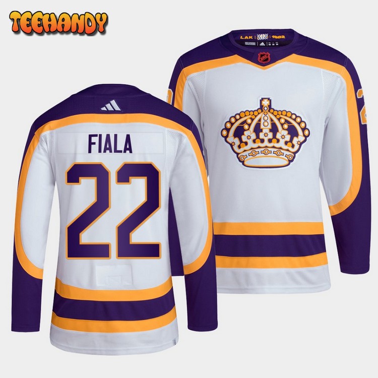 Los Angeles Kings Kevin Fiala Reverse White Jersey