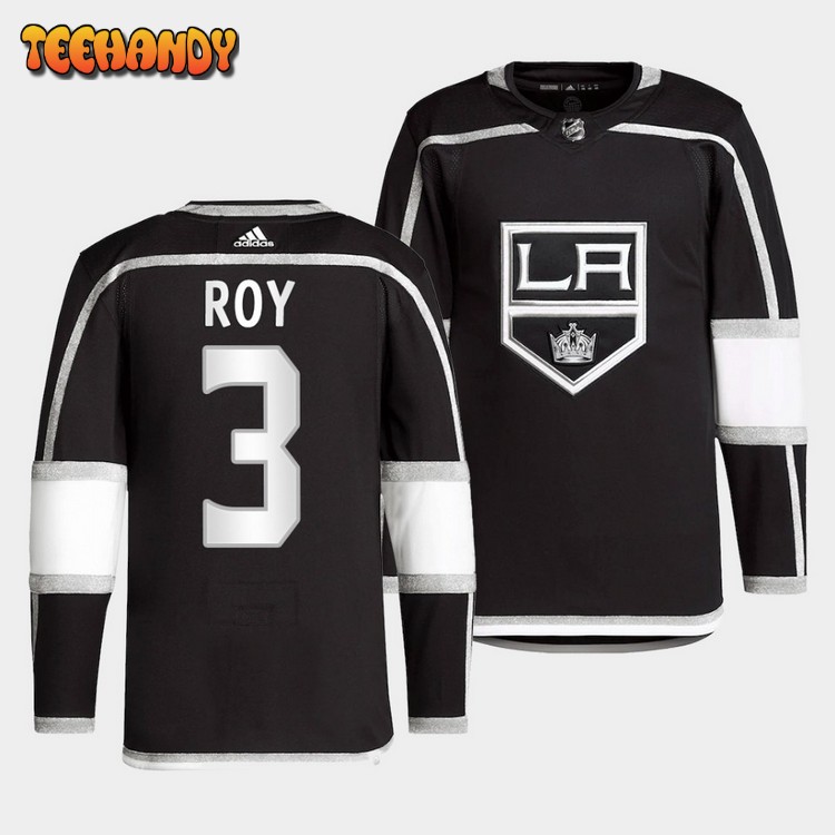 Los Angeles Kings Matt Roy Home Black Jersey