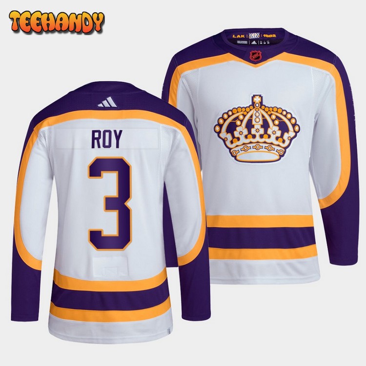 Los Angeles Kings Matt Roy Reverse White Jersey