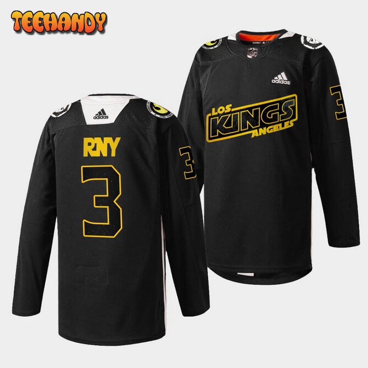 Los Angeles Kings Matt Roy Star Wars Night Black Jersey