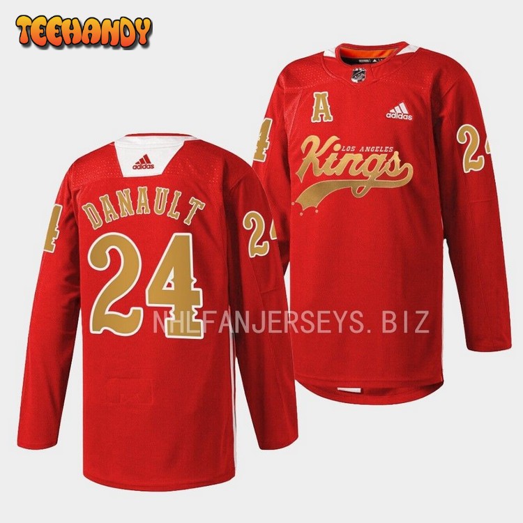 Los Angeles Kings Phillip Danault Cherry LA Red Jersey