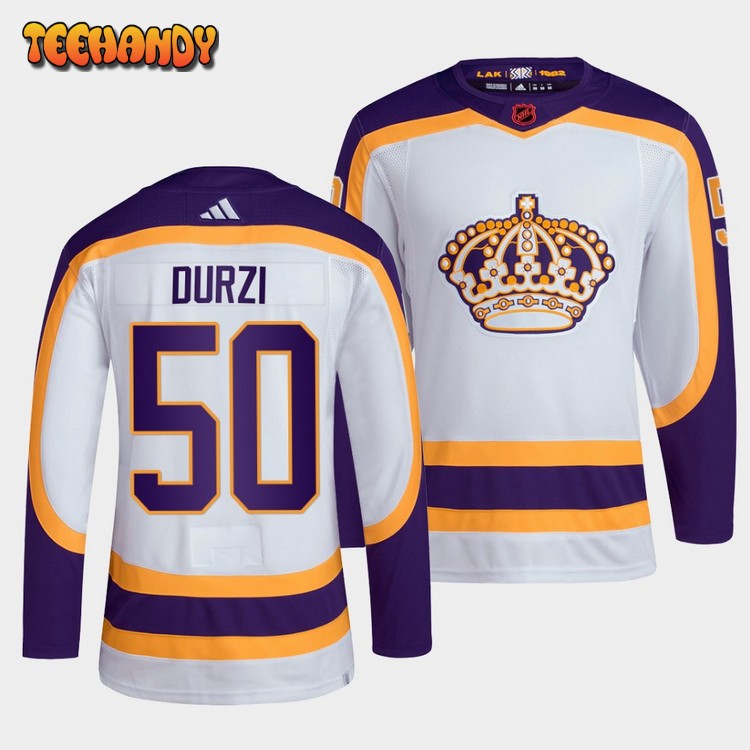 Los Angeles Kings Sean Durzi Reverse White Jersey