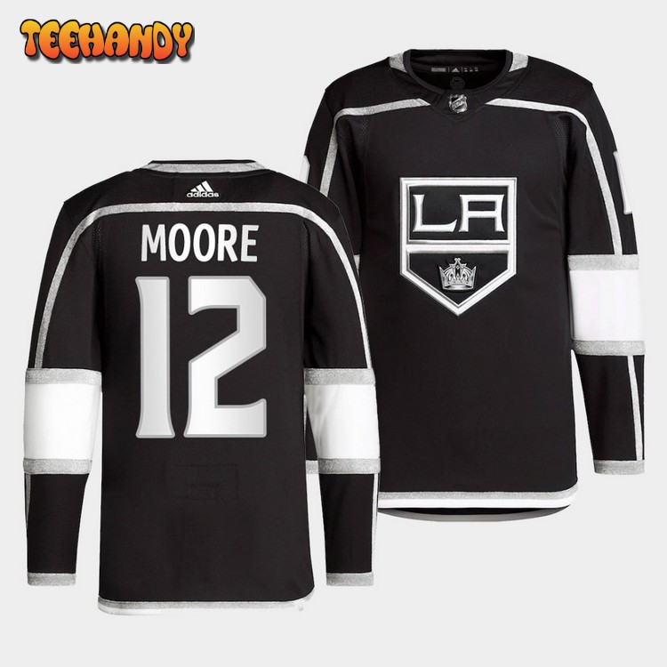 Los Angeles Kings Trevor Moore Home Black Jersey