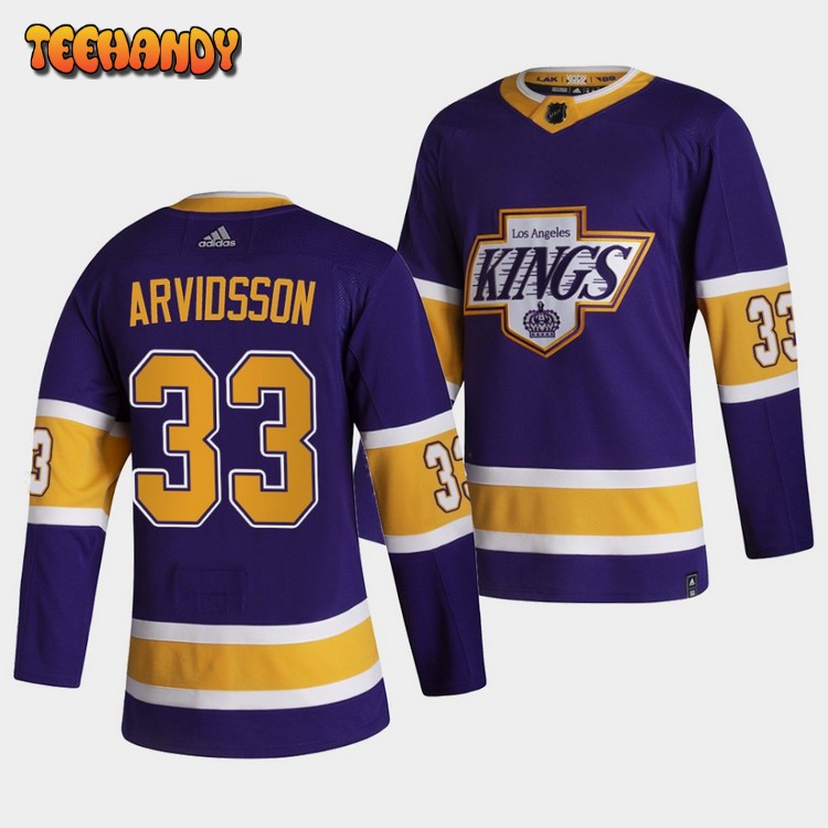 Los Angeles Kings Viktor Arvidsson Reverse Special Edition Purple Jersey