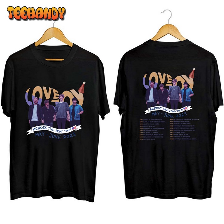 Lovejoy Tour Fan Gift, Across The Pond Tour 2023 T Shirt Sweatshirt