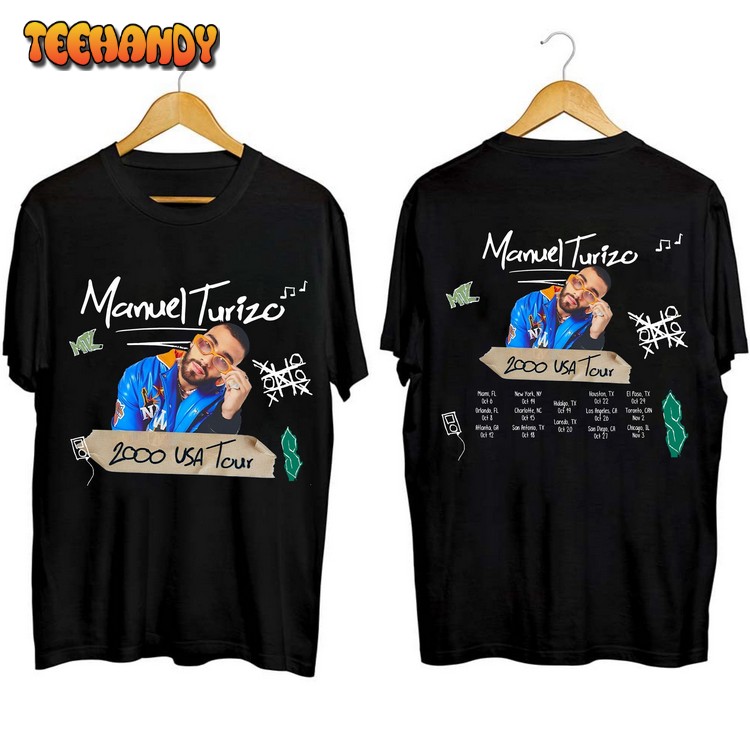 Manuel Turizo US Tour 2023 Shirt, Manuel Turizo Fan T Shirt Sweatshirt