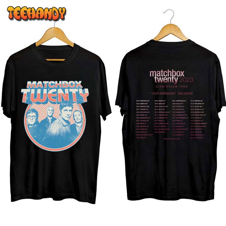 Matchbox Twenty Slow Dream Tour 2023 T Shirt Sweatshirt