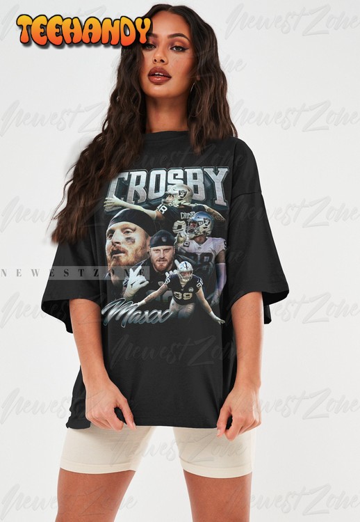 Maxx Crosby Shirt Vintage 90s #98Defensive end Homage T Shirt Sweatshirt