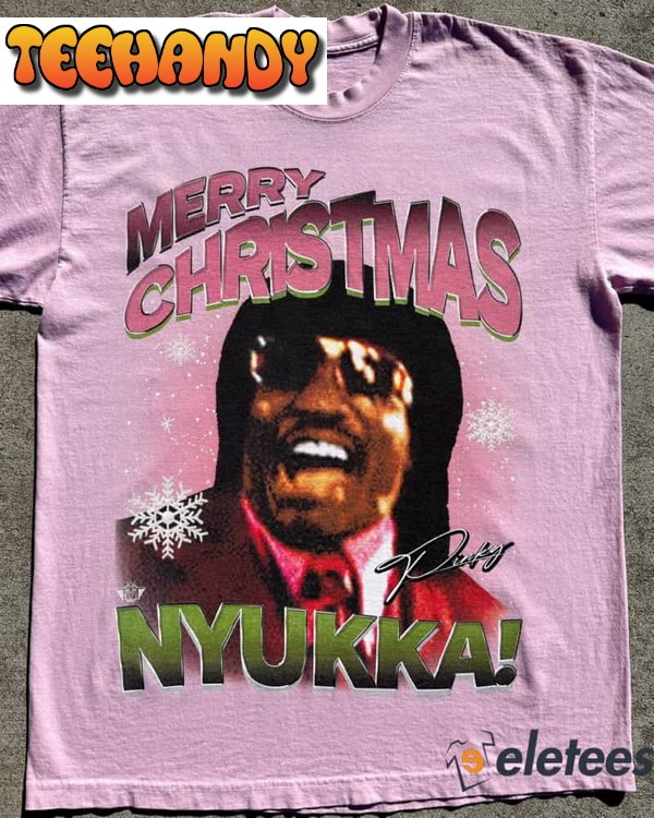 Merry Christmas NYUKKA T Shirt Sweatshirt