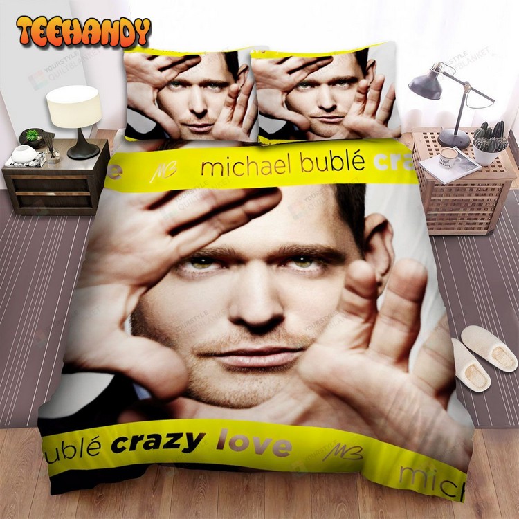 Michael Buble Crazy Love Album Cover Comforter Bedding Sets