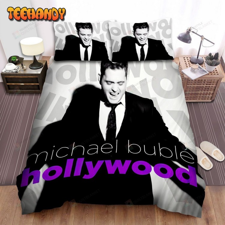 Michael Buble Hollywood Album Cover Comforter Bedding Sets