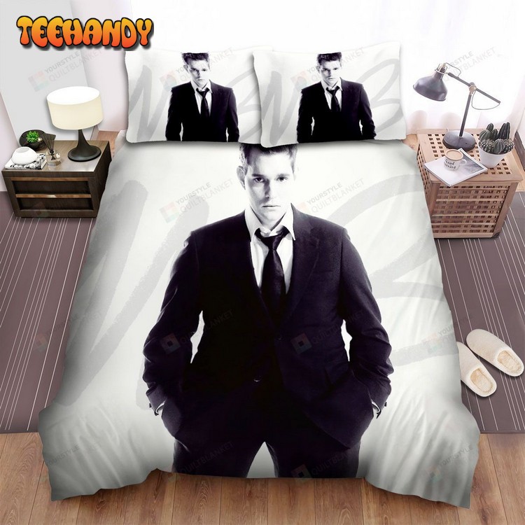 Michael Buble It’s Time Album Cover Comforter Bedding Sets