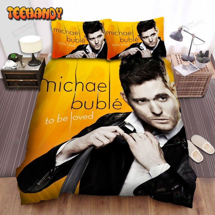 Michael Buble To Be Loved Album Cover Comforter Bedding Sets