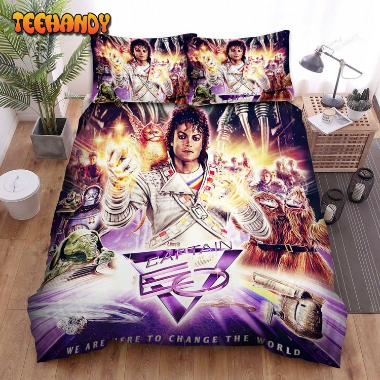 Michael Jackson Captain Eo Movie Art Poster Bedding Sets