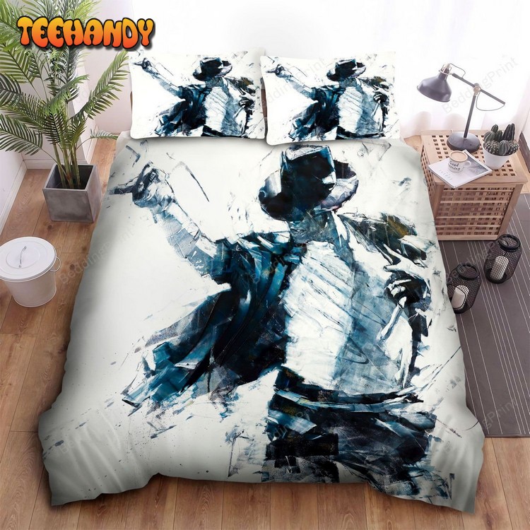 Michael Jackson In Billie Jean Art Painting Duvet Cover Bedding Sets