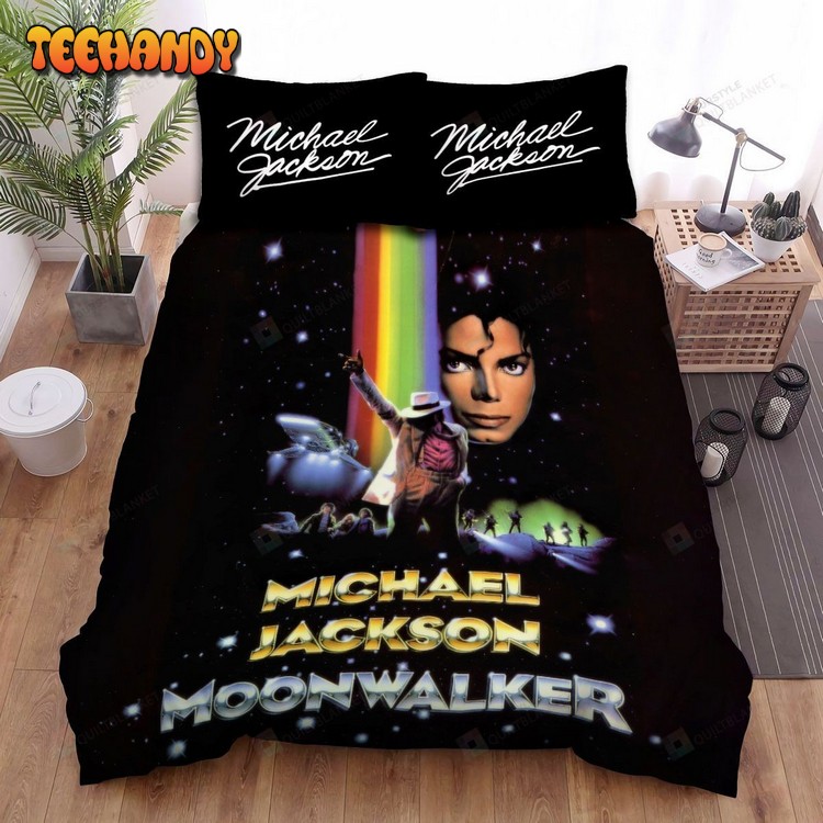 Michael Jackson Moonwalker Vintage Movie Poster Bedding Sets