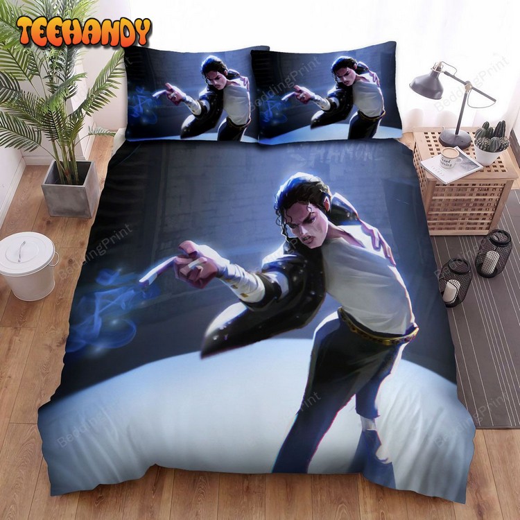 Michael Jackson The King Of Pop Digital Artwork Bedding Sets